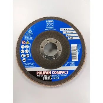 Brusný kotouč Pferd lamelový kotouč PFC 125 Z40 SG COMPACT