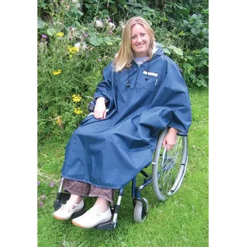 Invalidní vozík Pláštěnka "CONISTON" pro uživatelé invalidních vozíků ve stylu pončo- KOPIE -- - KOPIE