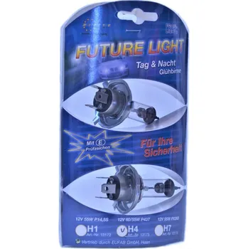 Žárovka Autožárovky EUFAB Future Light H4 12V 60 / 55W P43T - 2ks