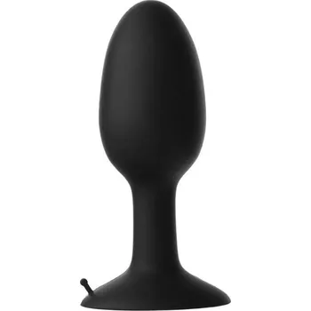 Anální kolík Prowler Red Weighted Plug Medium – Oscillating, silikonový kolík s vnitřní pohyblivou kuličkou 12,5 x 4,2 cm