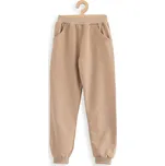 Dětské tepláky New Baby Kindergarten hnědá, Velikost 116/122