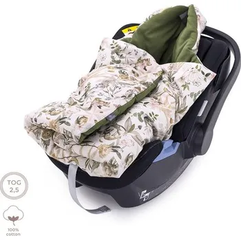 Zavinovačka Makaszka Zavinovačka/deka do autosedačky Cotton BEST MEMORIES