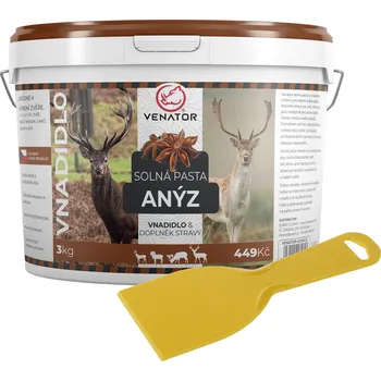 Návnadová pasta a těsto Venator vnadidlo Solná pasta Anýz 3kg