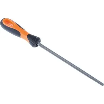 Pilník, délka: 200mm střední Kulatý Bahco