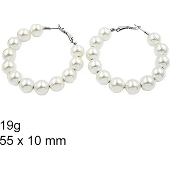 Náušnice Náušnice - Kruhy - 55 x 55 x 10 mm - 19g