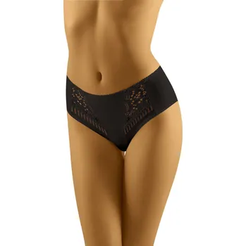 Kalhotky Kalhotky Eco-Fa Black - Wol-Bar XXL