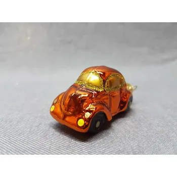 Vánoční ozdoba Autíčko mini - Červená