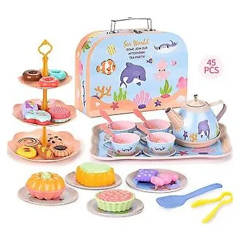 Dětská kuchyňka Dětská čajová souprava - Sea World 45 dílná CABT250