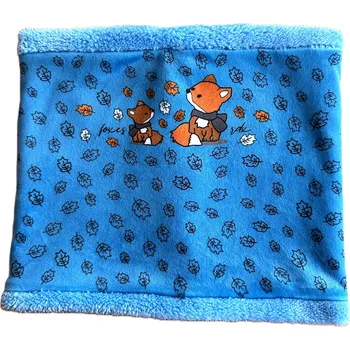 Nákrčník Zimní nákrčník RDX lišky modrá