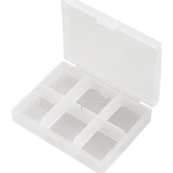 TRU COMPONENTS PP06-01 krabička na malé součástky (d x š x v) 84 x 63 x 20 mm přihrádek: 6 variabilní rozčlenění Obsah 1