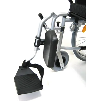 Invalidní vozík Sklopné a uzamykatelné podpěry nohou (Pár)