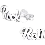 Stříbrné náušnice Rock 'n' Roll Ag 925; ≤0,5 g.
