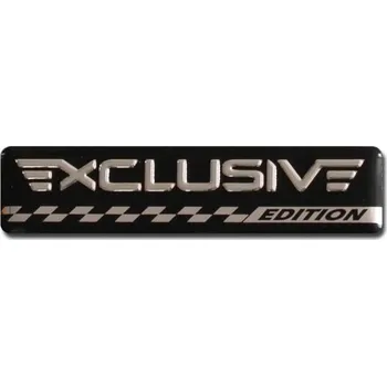 Samolepicí dekorace na vozidlo Samolepící dekory - Exclusive, aluminium