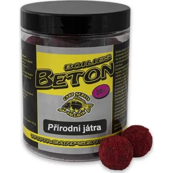 Boilies Boilies Boss2 BETON Přírodní játra - 170 g/20 mm