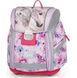 Školní batoh PREMIUM LIGHT kůň romantic růžová