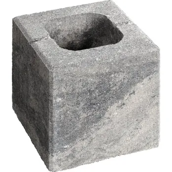 plotová tvarovka Tvárnice plotová BEST MURO II brilant 200×200×200 mm