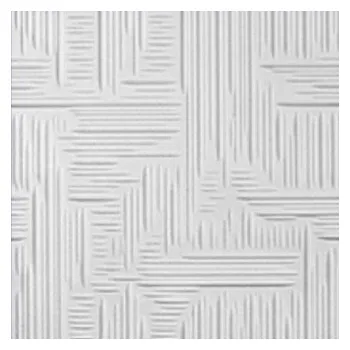 Obklad 3D panel EPS NORMA 2 S bílý rozměr 50 cm x 50 cm