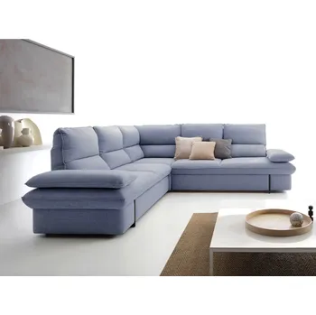 Sedací souprava Luxusní rohová sedačka MORISON světle modrá