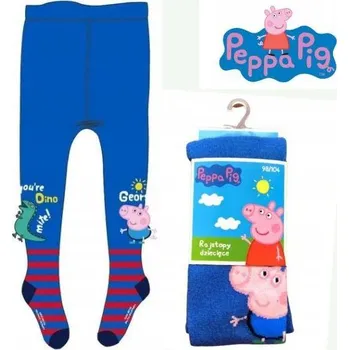 EPLUSM Punčocháče PEPPA PIG GEORGE modré, vel. 110/116