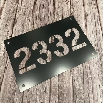 Domovní cedule Home Deco Číslo popisné - Typ 04