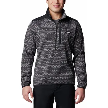 Pánská mikina Columbia Sweater Weather™ Printed Half Zip II M 2097741011 - shark madras tonal XXL