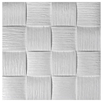 Obklad 3D panel EPS WELLE S bílý rozměr 50 cm x 50 cm