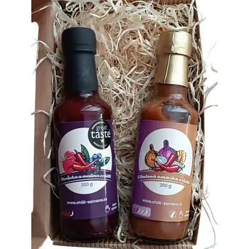 Omáčka chilli-semena Balíček oceněných omáček