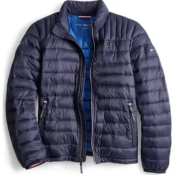 Tommy Hilfiger zimní pánská bunda Quilted modrá M