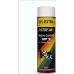 Akrylový lak MOTIP 500ml bílý lesklý