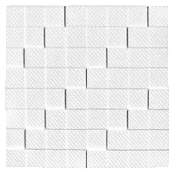 Obklad 3D panel EPS MANHATTAN Z bílý rozměr 50 cm x 50 cm