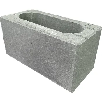 plotová tvarovka Tvárnice plotová BEST MURO I přírodní 200×400×200 mm