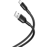 XO kabel NB212 USB-C , 1m, 2.1A - černý