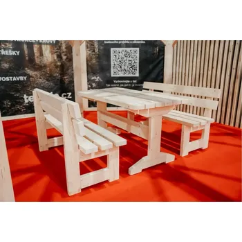 Zahradní sestava Zahradní set ze smrkového dřeva