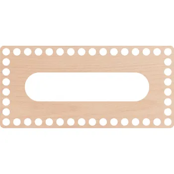 JarisWood Víko na kapesníky k obháčkování MALÉ Povrchová úprava: Bez povrchové úpravy