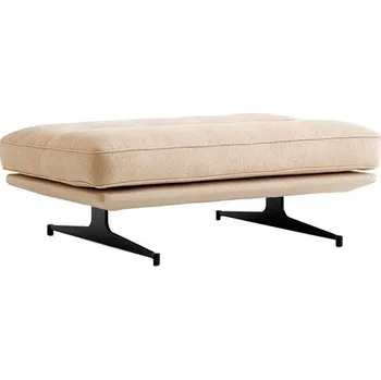 Taburet Pouf &Tradition Inland AV32 látka Cifrado 0221 podnoží černé