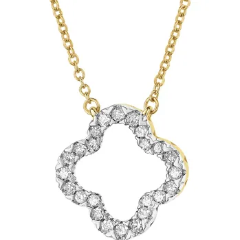 Náhrdelník Zlatý náhrdelník s diamanty - 0,15 ct - ryzost 585 - 181.351