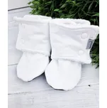 Kulišárny Capáčky barefoot s beránkem SNOW White VELIKOST: 5 délka stélky: 15cm