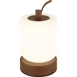 Globo 21011 | EVALINA stolní lampička | LED | 2W | hnědá | Š: 12 cm |