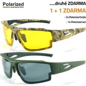 Sluneční brýle AKCE 1+1 ZDARMA, polarizační brýle POLARIZED ACTIVE SPORT 2Fi2Y+2Fi2M