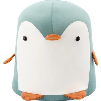 Taburet Aga4Kids Dětský taburet Tučňák Modrý