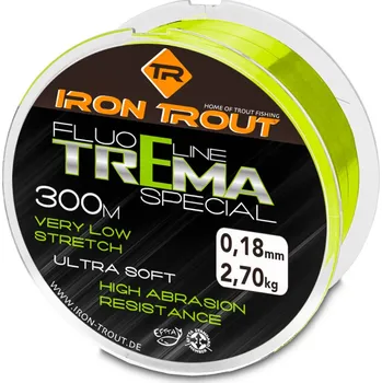 Iron Trout vlasec Fluo line Trema special 300 m 0,22 mm, fluo zelená