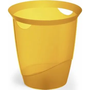 Odpadkový koš Odolný odpadkový koš oranžový (1)