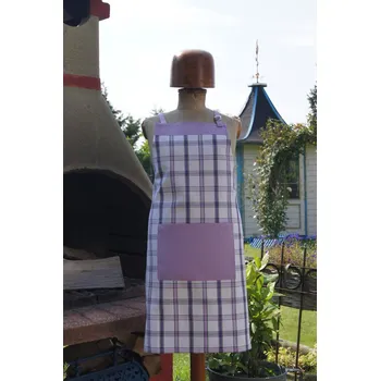 Kuchyňská zástěra Diana běloba Zástěra Zástěra | kostka