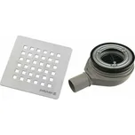 Sifon vaničkový Polysan Flexia DN 40 snížený nerez