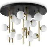 Ideal lux I328393 přisazené stropní svítidlo PERLAGE G9 | 3000K + LED PŘISAZENÉ STROPNÍ SVÍTIDLO VERSO 1X24,5W | 3000LM | 3000K - NASTAVITELNÉ, 3 FÁZOVÉ STMÍVÁNÍ, HLINÍK