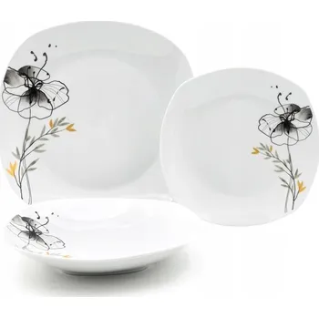 Talíř Home Elements Porcelánová sada talířů 18 ks