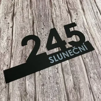 Domovní cedule Home Deco Číslo popisné - Typ 19