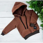 Kulišárny Mikina BROWN VELIKOST: 98