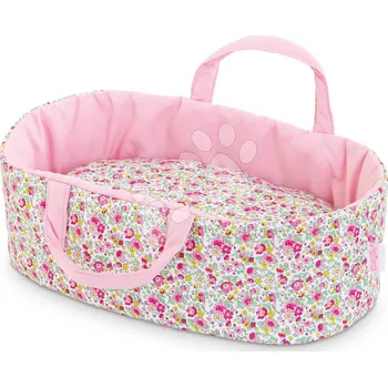 Dětská postýlka Přenosná postýlka Carry Bed Floral Corolle pro 30 cm panenku od 18 měsíců