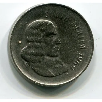 JIHOAFRICKÁ REPUBLIKA. 5 cents 1969. AFRICA.